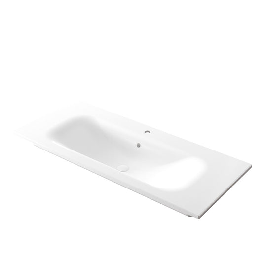 Lavabo da incasso 121x51x h 16,8 cm Soft