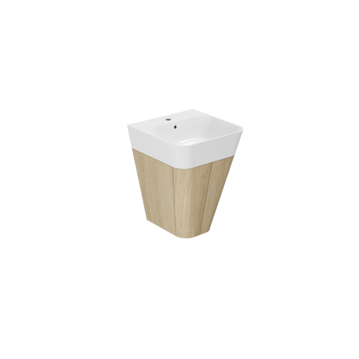Mobile sospeso o a terra 44x47xH50 cm per lavabo Build