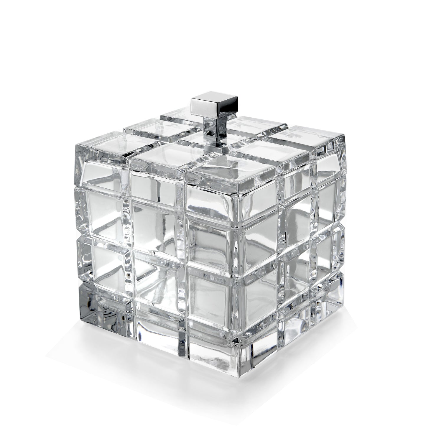 scatola porta cotone con coperchio cristallo Crystal Palace 3SC