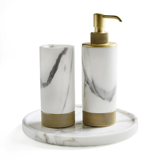 Dispenser Sapone da appoggio Apuana 2.0 Oro Opaco