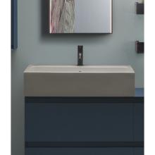 Washbasin with tap hole 80x46xh18 cm Camaleo