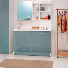 Washing machine cabinet with left tub 130x65xH89 Active Wash Static