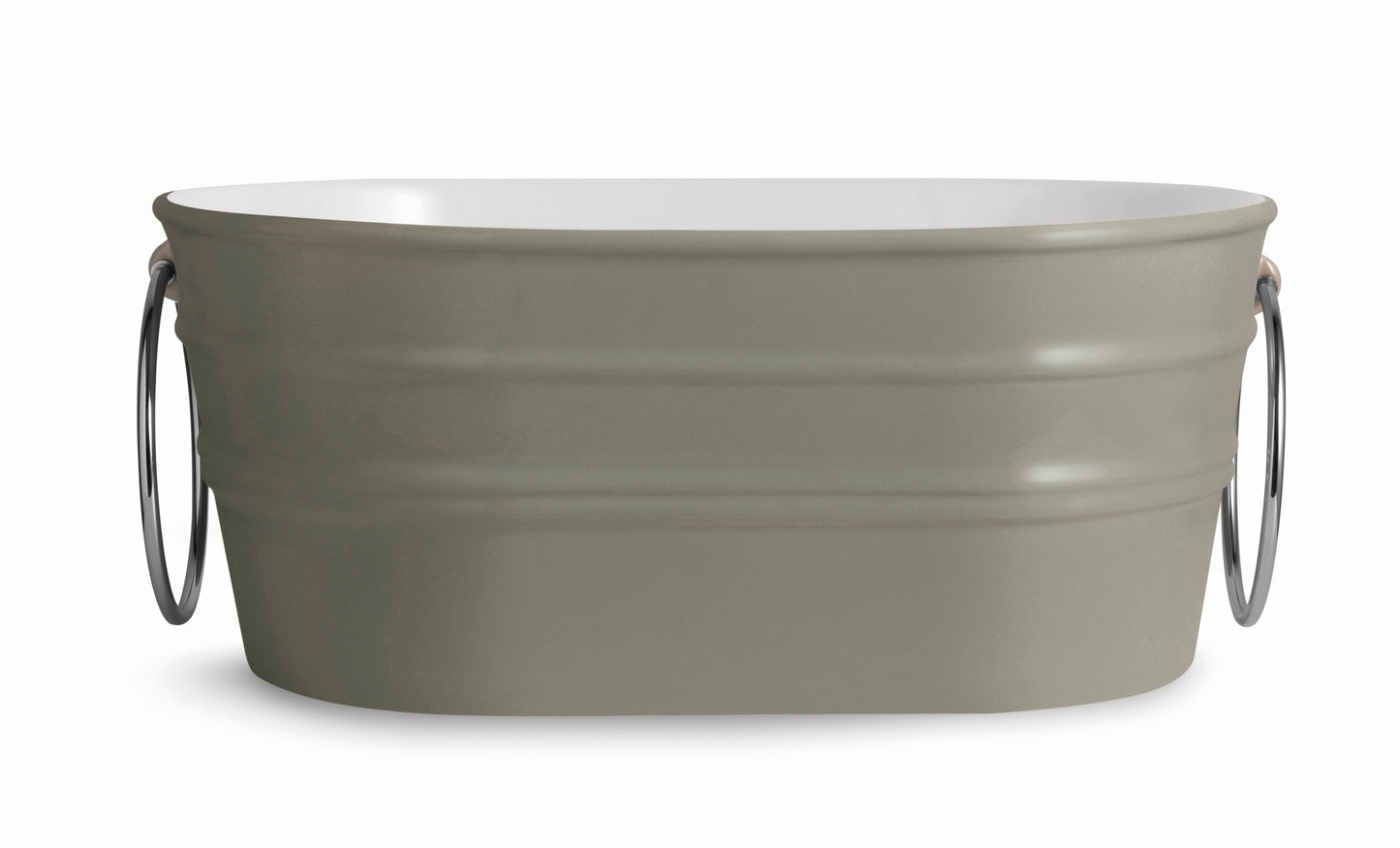 Lavabo Ovale Appoggio/Sospeso cm 60x40 Tinozza