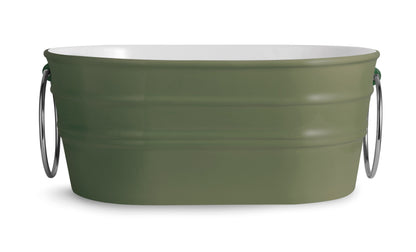 Lavabo Ovale Appoggio/Sospeso cm 60x40 Tinozza