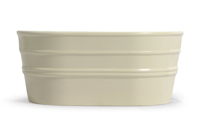 Lavabo Ovale Appoggio/Sospeso cm 60x40 Tinozza