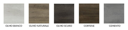 Composizione Lavanderia cm 130 Unika con mobile portalavatrice