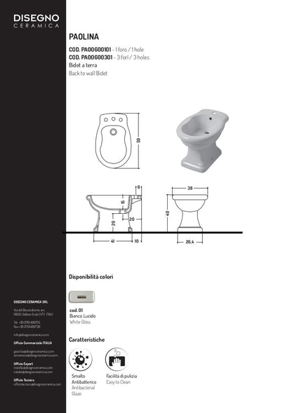 Bidet Terra Paolina