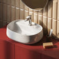 Lavabo Appoggio Ovale Monoforo cm 53x42 Whisky