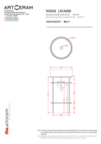 Composizione lavabo su struttura Vogue con griglia bianco opaco