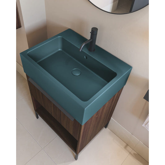 Composizione bagno Camaleo 4 colore Petrolio