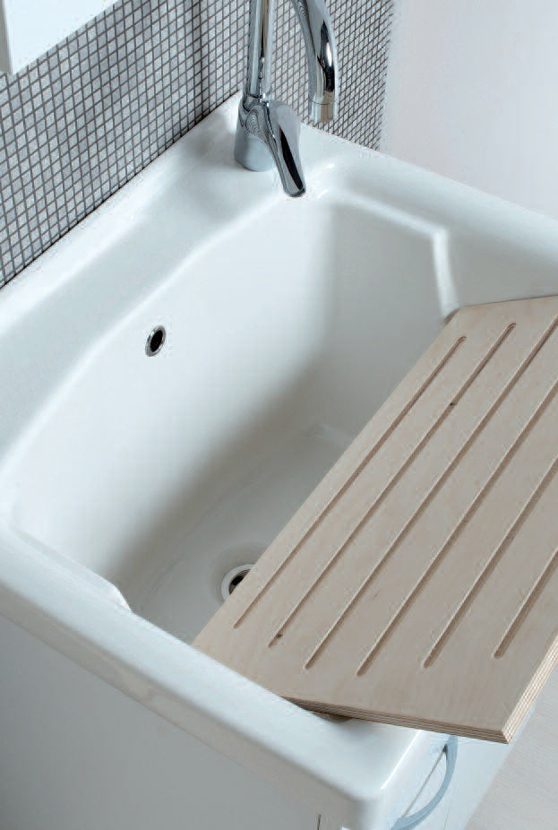 Lavatoio Oceano 60x50 cm con vasca in ceramica