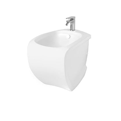Coppia Sanitari Vaso e Bidet Terra Hi-Line