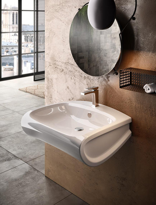 Lavabo Sospeso 65x55 cm Hi-Line