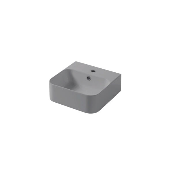 Lavabo Parete/Appoggio cm 35x35 Slim