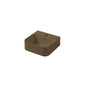 Lavabo Parete/Appoggio cm 35x35 Slim