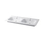 Consolle da incasso cm 121x51 Doppia Vasca Qubo Square