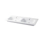 Consolle Doppiavasca da incasso cm 121x46 Qubo Square 46