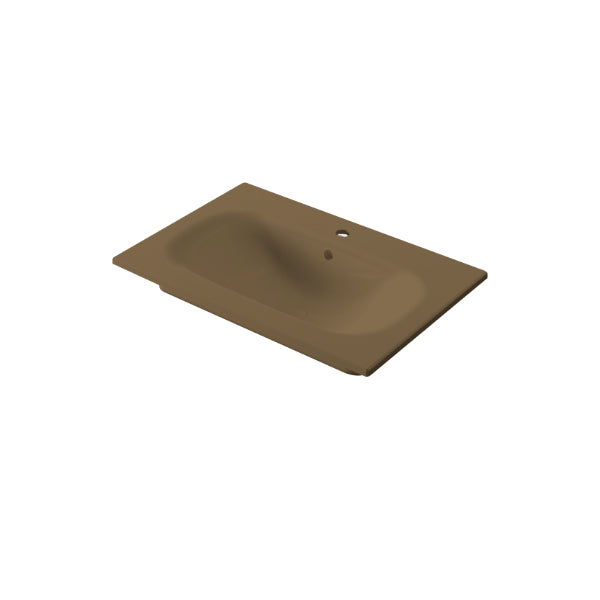 Lavabo da incasso 71x46x h 16,8 cm Soft