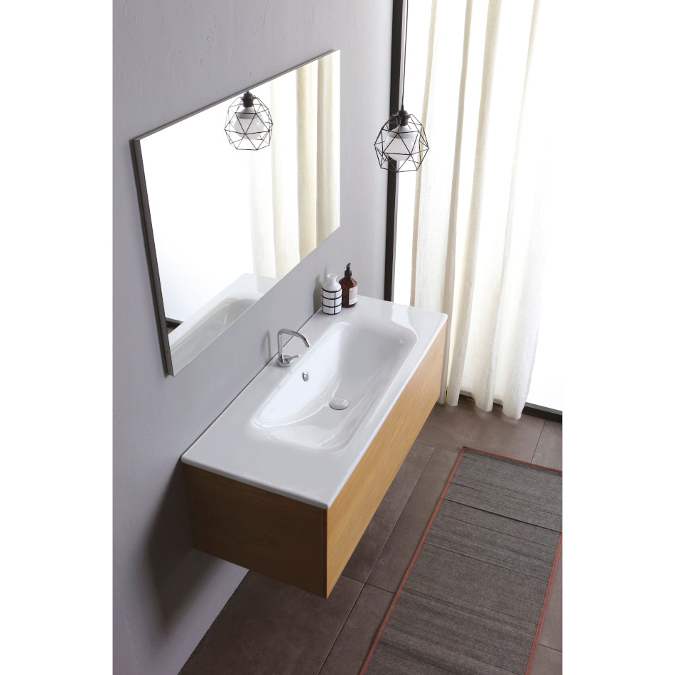 Lavabo da incasso  121x51x h 16,8 cm Soft