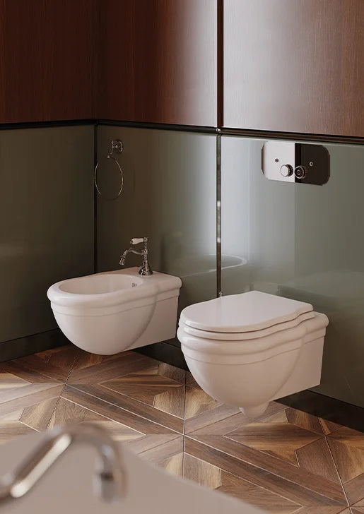Vaso + Bidet Sospesi Hermitage