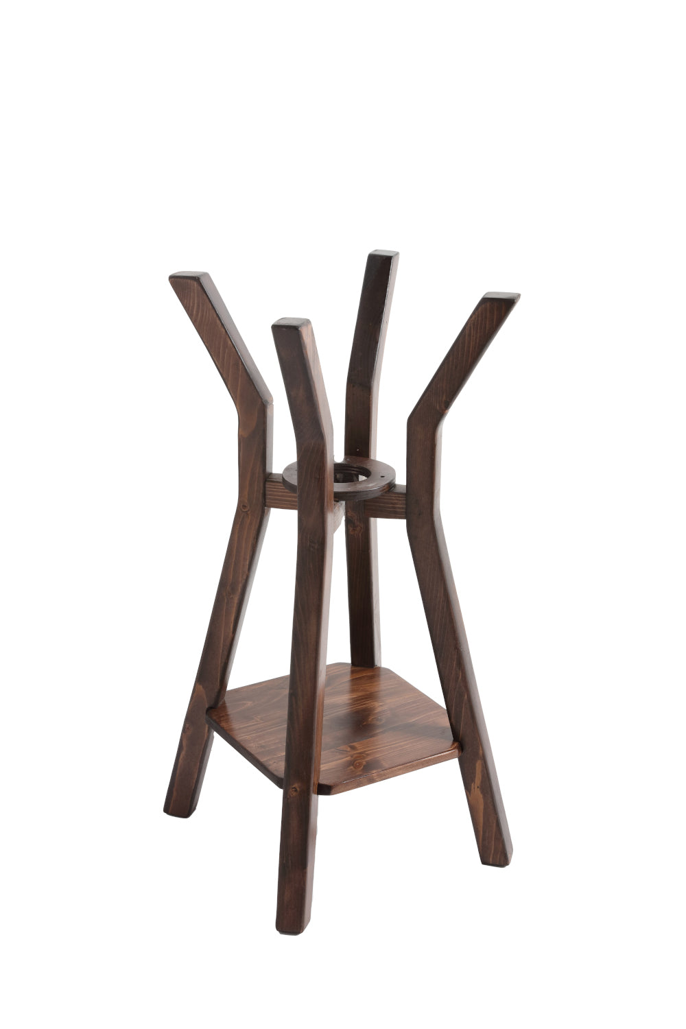 MEGAFONO WASHBASIN COMPOSITION ON HIGH FLOOR-STANDING WOODEN STRUCTURE