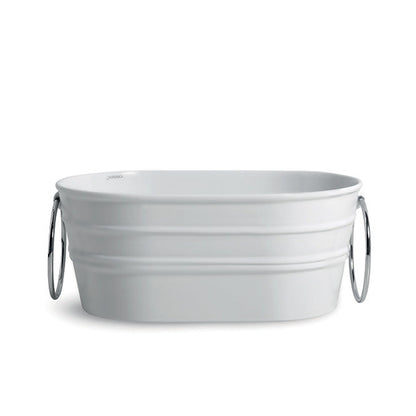 Lavabo Ovale Appoggio/Sospeso cm 60x40 Tinozza
